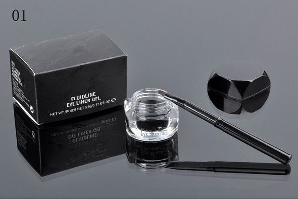 подводка для глаз подводка для глаз макияж 5.5 г м fluidline подводка для глаз гелевая кисточка для длительного ношения глазная косметика во