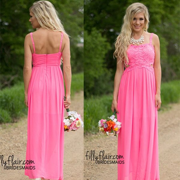 country western long bridesmaid dresses fuchsia a line lace bridesmaids dresses chiffon prom dress party gowns spaghetti cut out custom made, White;pink
country western long bridesmaid dresses fuchsia a line lace bridesmaids dresses chiffon prom dress party gowns spaghetti cut out custom made, White;pink