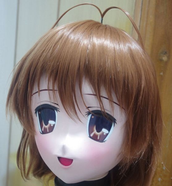 c2-058) kig female silicone rubber face mask cosplay kigurumi full head with wig masks crossdresser doll japan anime role play, Black;red
c2-058) kig female silicone rubber face mask cosplay kigurumi full head with wig masks crossdresser doll japan anime role play, Black;red