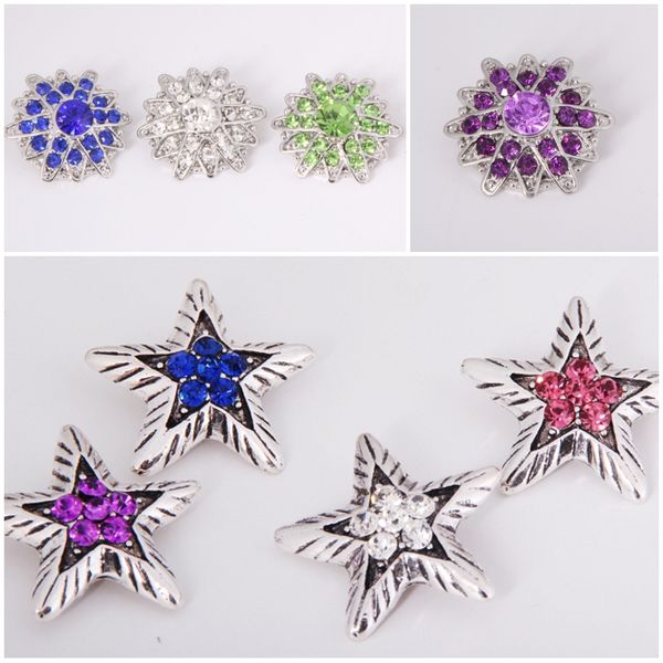 noosa 18mm star and flower snap jewelry 8 styles mini crystal rhinestone noosa chunks button snaps for bracelets wholesales e560l
noosa 18mm star and flower snap jewelry 8 styles mini crystal rhinestone noosa chunks button snaps for bracelets wholesales e560l