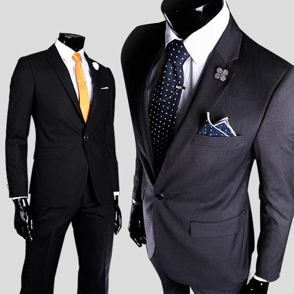 the new explosion models new men's casual men's suits high-quality cotton men a button after the slits straight skirt suit slim va, White;black
the new explosion models new men's casual men's suits high-quality cotton men a button after the slits straight skirt suit slim va, White;black