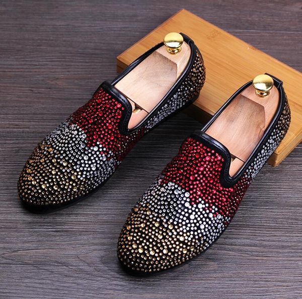 New Fashion Set auger Men Velvet Loafers Party wedding Shoes Europe Style Embroidered black Velvet Slippers Driving moccasins DHH3
New Fashion Set auger Men Velvet Loafers Party wedding Shoes Europe Style Embroidered black Velvet Slippers Driving moccasins DHH3