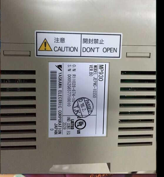 jepmc-10350 controller 90% appearance new , working perfect 100% tested before ship
jepmc-10350 controller 90% appearance new , working perfect 100% tested before ship