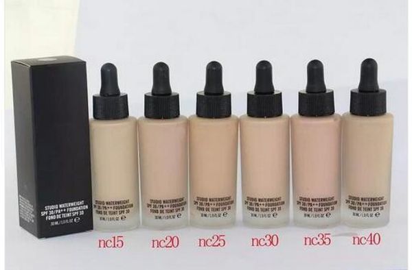 FREE SHIPPING 6PCS MAKEUP Newest FOUNDATION 30 ML