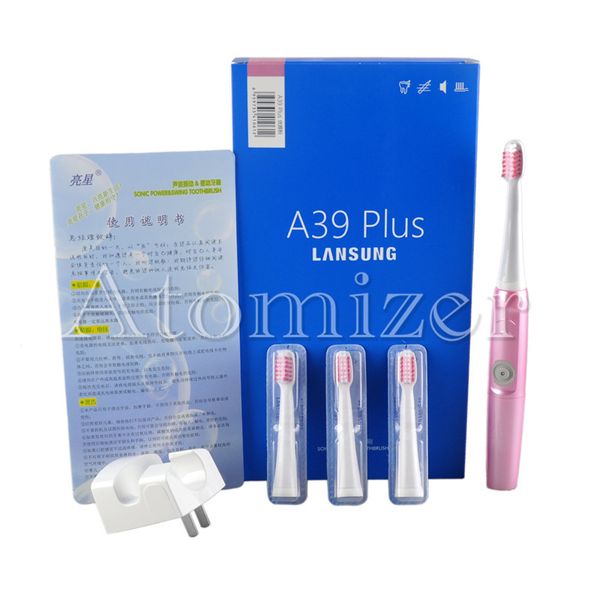 lansung a39plus charge electric toothbrush ultrasonic sonic rotary electric toothbrush rechargeable tooth brush + 4pcs toothbrushead 0610002
lansung a39plus charge electric toothbrush ultrasonic sonic rotary electric toothbrush rechargeable tooth brush + 4pcs toothbrushead 0610002