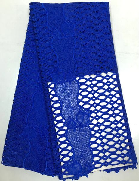 most popular royal blue cord lace embroidery african guipure lace party water soluble lace fabric dressing fw18-4, Black;white
most popular royal blue cord lace embroidery african guipure lace party water soluble lace fabric dressing fw18-4, Black;white
