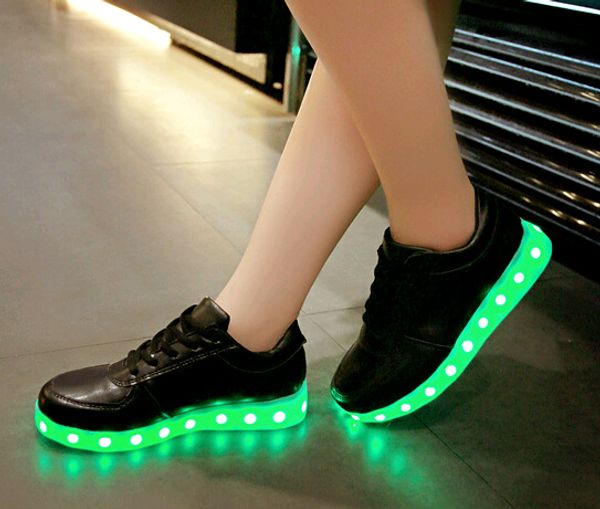 Drop shipping 11colors LED Shoes with USB Charging light up Sneakers Low Adults Unisex LED Luminous Shoes women men Casual Shoes big size46
Drop shipping 11colors LED Shoes with USB Charging light up Sneakers Low Adults Unisex LED Luminous Shoes women men Casual Shoes big size46