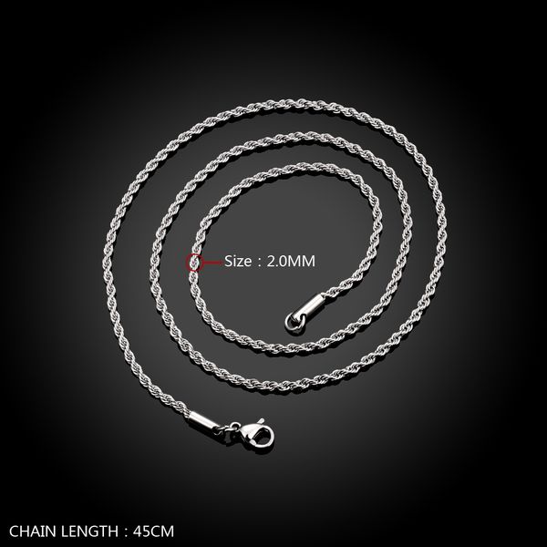 316l stainless steel rolo chains of 2mm 18" 20" inch fashion pendant necklace link chain c009-18, Silver
316l stainless steel rolo chains of 2mm 18" 20" inch fashion pendant necklace link chain c009-18, Silver
