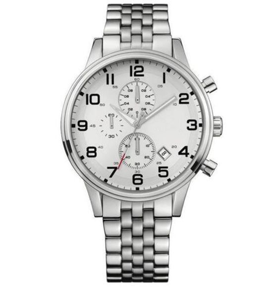 Черный Циферблат Хронограф Часы 1512445 Корпус Из Нержавеющей Стали Черный Кожаный Ремешок Кварцевый Механизм
Черный Циферблат Хронограф Часы 1512445 Корпус Из Нержавеющей Стали Черный Кожаный Ремешок Кварцевый Механизм