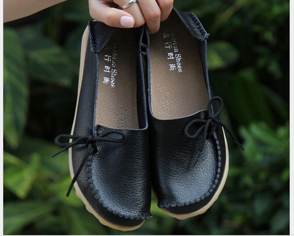 плюс размер 34-44 2016 балет женщины натуральная кожа обувь женщина плоский гибкий круглый носок медсестра повседневная мода бездельник, Black
плюс размер 34-44 2016 балет женщины натуральная кожа обувь женщина плоский гибкий круглый носок медсестра повседневная мода бездельник, Black