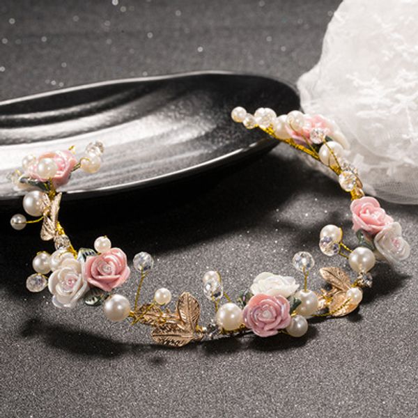 bridal wedding handmade flower pearl soft chain headdress bridal crown flower pearl soft chain bridal tiaras jewelry accessories, Silver
bridal wedding handmade flower pearl soft chain headdress bridal crown flower pearl soft chain bridal tiaras jewelry accessories, Silver