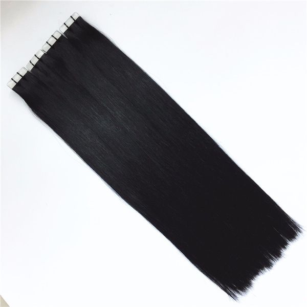 grade 10a double drawn--100% human hair silk straigt wave 12"-26" skin weft pu tape on hair extensions 100g pack 2.5g/s & 40pcs/lo, Black
grade 10a double drawn--100% human hair silk straigt wave 12"-26" skin weft pu tape on hair extensions 100g pack 2.5g/s & 40pcs/lo, Black