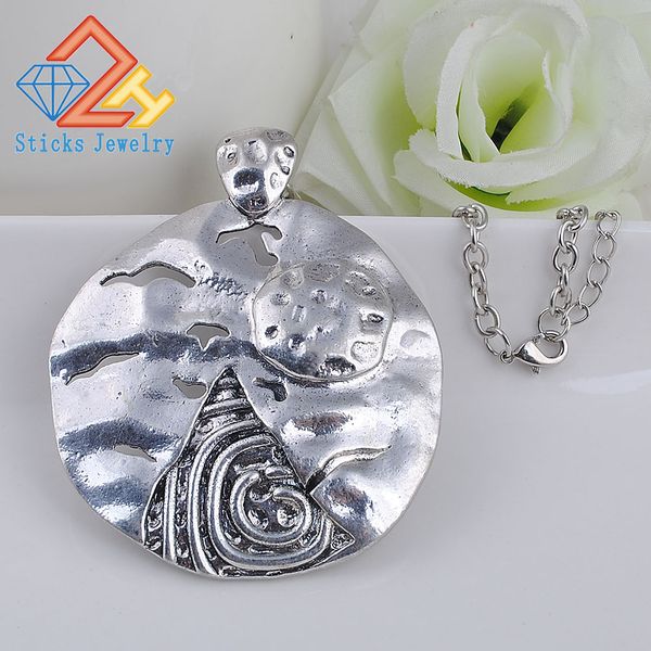 vintage necklace for women and men punk style link chain choker necklace fashion accessories, Silver
vintage necklace for women and men punk style link chain choker necklace fashion accessories, Silver