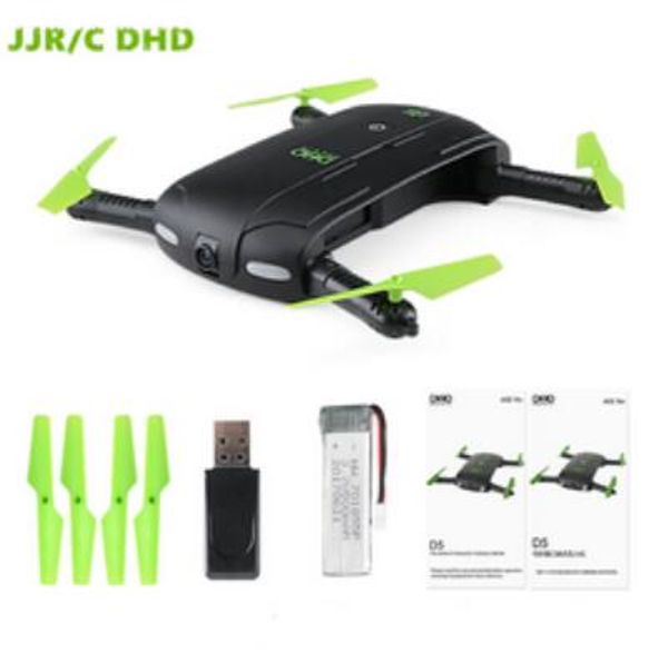 

jjrc dhd d5 selfie fpv drone with hd camera foldable rc pocket drones phone control helicopter mini dron vs jjrc h37 523 quadcopter