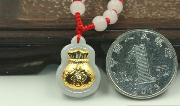 gold inlaid jade lucky pendant the bag (blessing) a lot necklaces and pendants, Silver
gold inlaid jade lucky pendant the bag (blessing) a lot necklaces and pendants, Silver