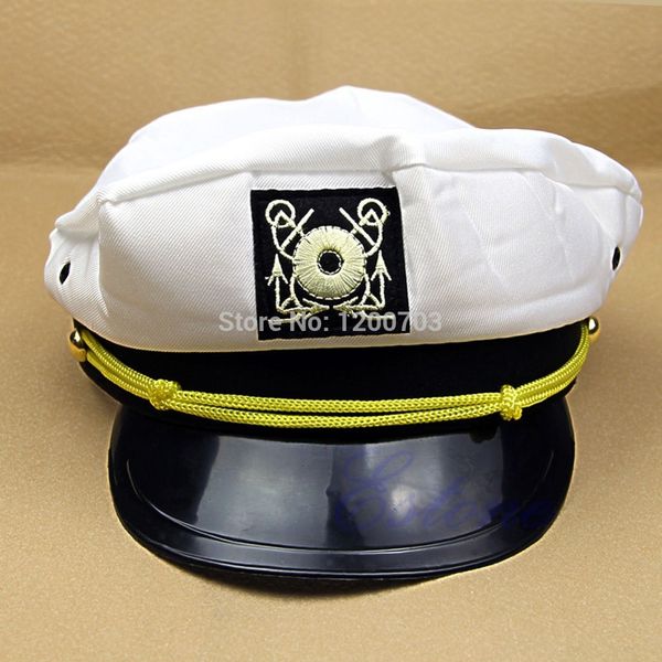 wholesale-2015 cool handsome skipper sailor boat general cap costume yacht sea captain hat, Blue;gray
wholesale-2015 cool handsome skipper sailor boat general cap costume yacht sea captain hat, Blue;gray