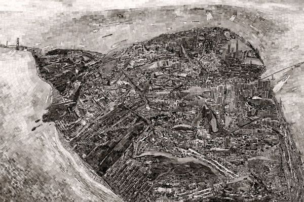 sohei nishino san francisco map art posters prints home decor wall paper 16 24 36 47 inches
sohei nishino san francisco map art posters prints home decor wall paper 16 24 36 47 inches