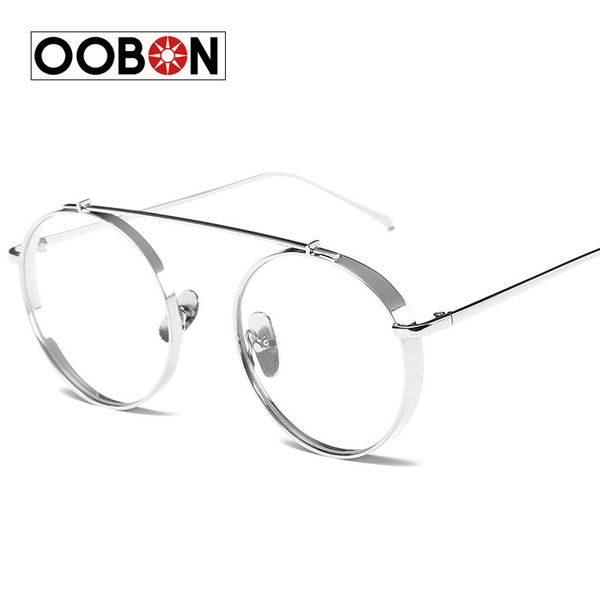 wholesale- oobon 2017 round glasses frame vintage women optical eyeglasses clear lens retro classic glasses eyewear men oculos, Silver
wholesale- oobon 2017 round glasses frame vintage women optical eyeglasses clear lens retro classic glasses eyewear men oculos, Silver