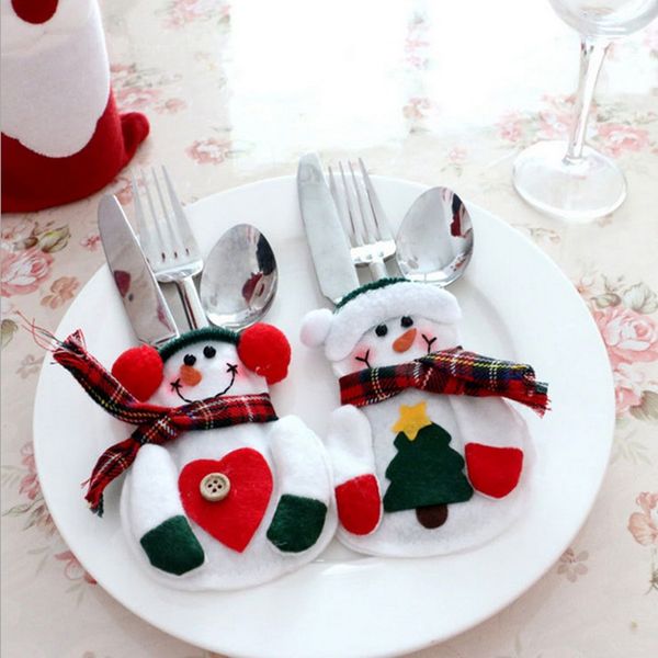 silverware holder knives and forks pocket handmade lovely christmas snowman shaped christmas cutlery suit
silverware holder knives and forks pocket handmade lovely christmas snowman shaped christmas cutlery suit