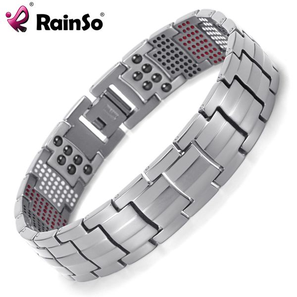 Rainso Men Jewelry Healing magnetic Bangle Balance Health Bracelet Silver Titanium Bracelets Special Design for Male
Rainso Men Jewelry Healing magnetic Bangle Balance Health Bracelet Silver Titanium Bracelets Special Design for Male