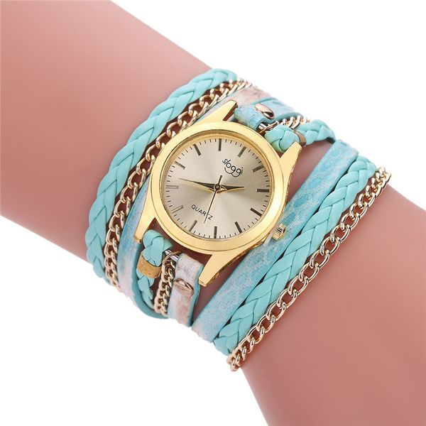 luxury weave wrap bracelet watch women lady pu leather quartz analog wristwatches girls casual dress watches friend christmas gift watch, Slivery;brown
luxury weave wrap bracelet watch women lady pu leather quartz analog wristwatches girls casual dress watches friend christmas gift watch, Slivery;brown