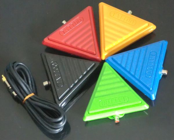 4pcs mixed color new pro triangle tattoo flat foot pedal switch footswitch for tattoo power machine supply
4pcs mixed color new pro triangle tattoo flat foot pedal switch footswitch for tattoo power machine supply