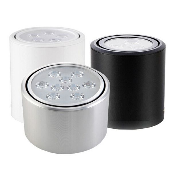 Wholesale Dimmable 3W/5W/7W/12W Round COB LED Downlight Surface Mounted Kitchen Bathroom Spot light Lamp easy adjust light head AC85-265V
Wholesale Dimmable 3W/5W/7W/12W Round COB LED Downlight Surface Mounted Kitchen Bathroom Spot light Lamp easy adjust light head AC85-265V