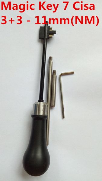 2019 new arrival magic key 07 cisa 3+3 -11mm(nm) decoder and pick tool locksmith tools lock pick
2019 new arrival magic key 07 cisa 3+3 -11mm(nm) decoder and pick tool locksmith tools lock pick