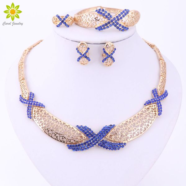 4color bridal wedding african beads jewelry sets gold plated women new design trendy crystal necklace earrings bracelet ring, Slivery;golden
4color bridal wedding african beads jewelry sets gold plated women new design trendy crystal necklace earrings bracelet ring, Slivery;golden