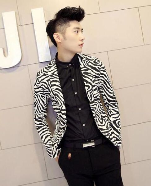 wholesale-autumn nightclub blazers men casual suit jacket male leisure suits for men slim mens leopard print blazer ing, White;black
wholesale-autumn nightclub blazers men casual suit jacket male leisure suits for men slim mens leopard print blazer ing, White;black