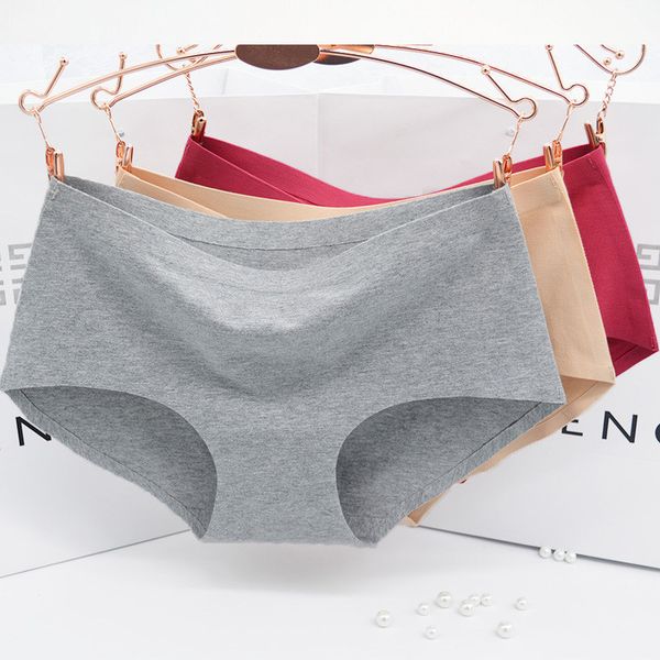 seamless panties for women solid color mid waist briefs underwears ladies casual wear, Black;pink
seamless panties for women solid color mid waist briefs underwears ladies casual wear, Black;pink