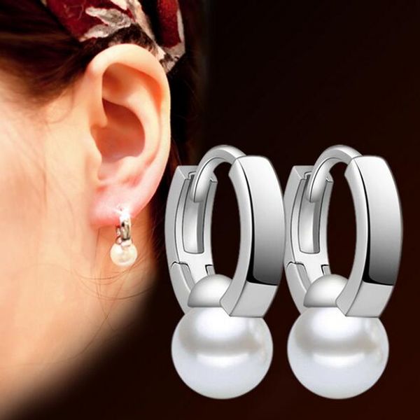 925 sterling silver plated abs imitation pearl earrings ear cuff fashion fine women jewelry pearl stud earrings f40
925 sterling silver plated abs imitation pearl earrings ear cuff fashion fine women jewelry pearl stud earrings f40