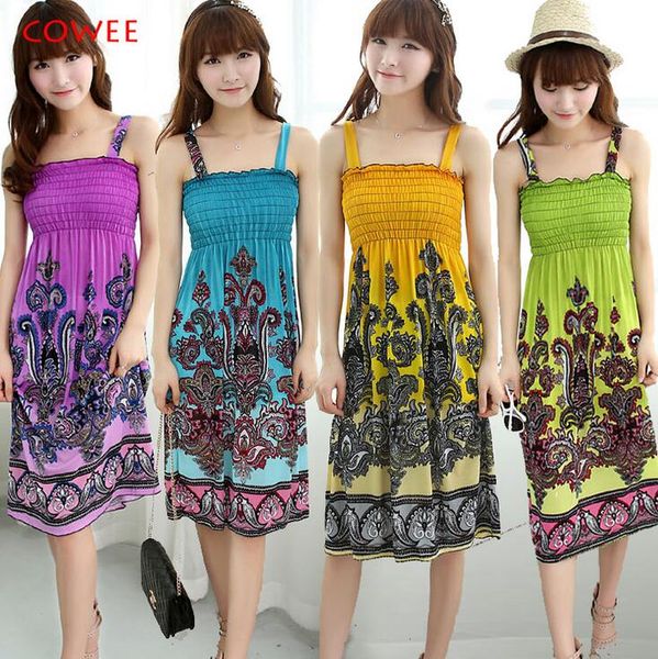 2016 summer new sleeves dresses women bohemian style beach dress sling, Black;gray
2016 summer new sleeves dresses women bohemian style beach dress sling, Black;gray