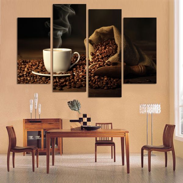 4 panels modern printed coffee canvas art painting picture cuadros kitchen home decor wall art for living room unframed
4 panels modern printed coffee canvas art painting picture cuadros kitchen home decor wall art for living room unframed