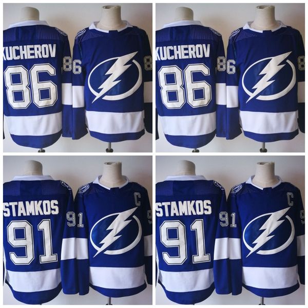 Tampa Bay Lightning 2017-2018 Season Jerseys #91 Steven Stamkos #86 Nikita Kucherov Hockey Jerseys All Stiched
Tampa Bay Lightning 2017-2018 Season Jerseys #91 Steven Stamkos #86 Nikita Kucherov Hockey Jerseys All Stiched