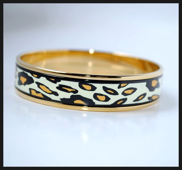 leopard series18k gold-plated enamel bangle bracelet for woman bracelets bangles width 15mm fashion designer jewelry, Black
leopard series18k gold-plated enamel bangle bracelet for woman bracelets bangles width 15mm fashion designer jewelry, Black