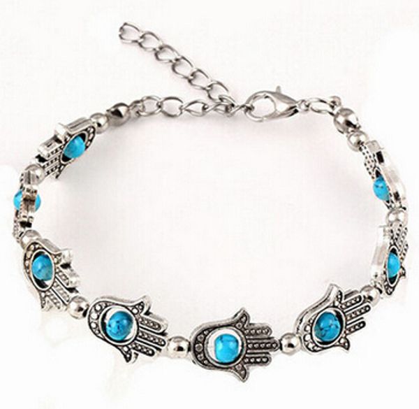 turquois auntique silver plated bracelets vintage charm bracelet bangle women jewelry mix colors christmas gift dhl, Black
turquois auntique silver plated bracelets vintage charm bracelet bangle women jewelry mix colors christmas gift dhl, Black