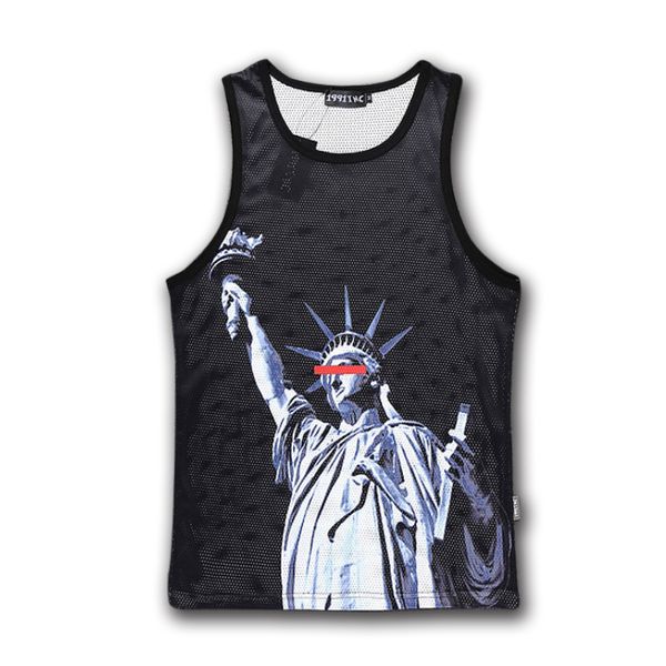 wholesale-raisevern harajuku summer sleeveless vintage 3d tank print the statue of liberty sport fashion bodybuilding clothes top, White;black
wholesale-raisevern harajuku summer sleeveless vintage 3d tank print the statue of liberty sport fashion bodybuilding clothes top, White;black