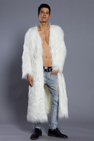 europe and america t0849 imitation fur one leather men's long fashion faux fur jacket leather windbreaker thick coat, Black
europe and america t0849 imitation fur one leather men's long fashion faux fur jacket leather windbreaker thick coat, Black