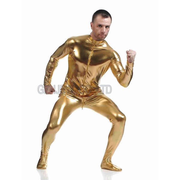 wholesale-men faux leather headless metallic gold bright skin zentai cosplay costume halloween suit bodysuit unitard leotard, Black
wholesale-men faux leather headless metallic gold bright skin zentai cosplay costume halloween suit bodysuit unitard leotard, Black