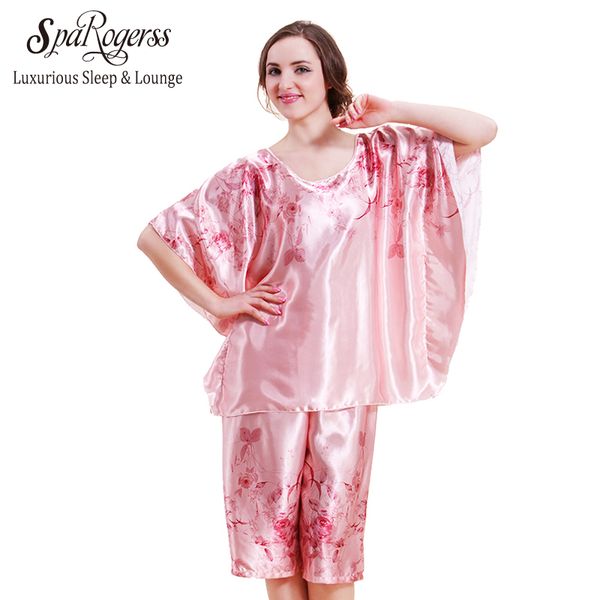 wholesale- 2017 fashion pyjamas for women plus size women pajamas satin pijama bath robe longue 2 piece pajama set 10219, Black;red
wholesale- 2017 fashion pyjamas for women plus size women pajamas satin pijama bath robe longue 2 piece pajama set 10219, Black;red