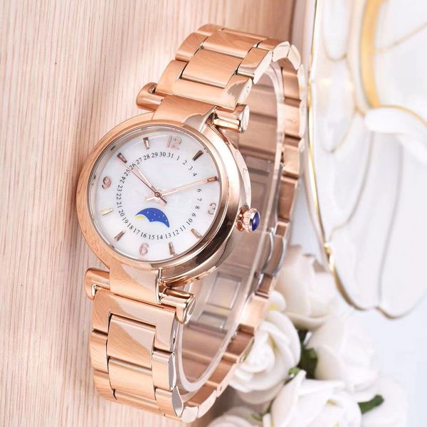 lady watch dress full stainless steel band rose gold fashion female quartz watches for women girl gift dropshipping, Slivery;brown
lady watch dress full stainless steel band rose gold fashion female quartz watches for women girl gift dropshipping, Slivery;brown