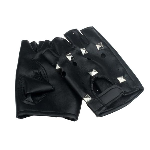 wholesale- sif theatrical punk hip-hop pu black half-finger leather gloves square nail dec 25, Blue;gray
wholesale- sif theatrical punk hip-hop pu black half-finger leather gloves square nail dec 25, Blue;gray