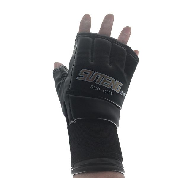 1 pair pu leather half mitts mitten mma muay thai training punching sparring boxing gloves golden white red
1 pair pu leather half mitts mitten mma muay thai training punching sparring boxing gloves golden white red