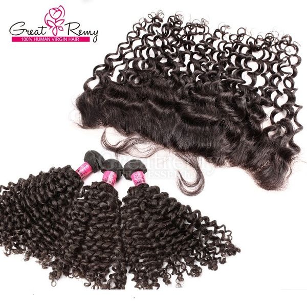 greatremy 13x4 deep curly lace frontal closure with hair bundles curlywave brazilian virgin hairweavelace frontal milld 3 part, Black
greatremy 13x4 deep curly lace frontal closure with hair bundles curlywave brazilian virgin hairweavelace frontal milld 3 part, Black