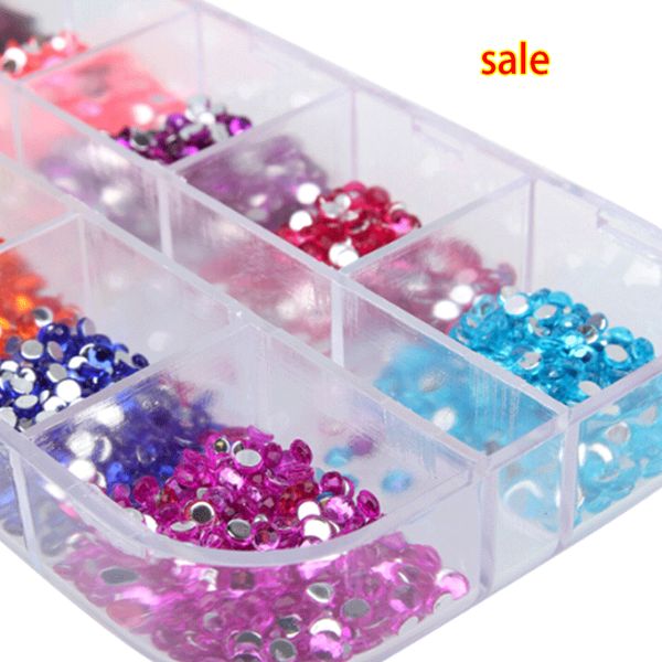 2000pcs 12 colors nail shining rhinestones glitter acrylic nail art decoration 2mm for uv gel and lapdiy nail tools, Black
2000pcs 12 colors nail shining rhinestones glitter acrylic nail art decoration 2mm for uv gel and lapdiy nail tools, Black