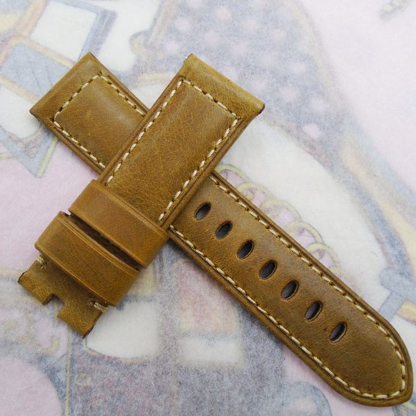 24mm 125/75mm Luxury Oil Calf Brown Leather Bands Strap For PAML UNMINOR RADIOMIR Watch band
24mm 125/75mm Luxury Oil Calf Brown Leather Bands Strap For PAML UNMINOR RADIOMIR Watch band