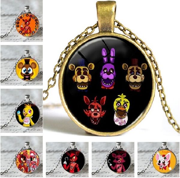 бесплатная доставка горячие ювелирные изделия дистрибьютор 5 пять ночей в фредди фредди fazbear царапают плитки античная бронзовая ожерелье, Silver
бесплатная доставка горячие ювелирные изделия дистрибьютор 5 пять ночей в фредди фредди fazbear царапают плитки античная бронзовая ожерелье, Silver