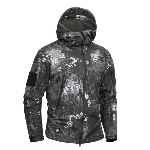 mege brand python pattern camouflage men sharkskin softshell autumn hoodies jacket, military clothing jacket tactical army coat, Blue;black
mege brand python pattern camouflage men sharkskin softshell autumn hoodies jacket, military clothing jacket tactical army coat, Blue;black
