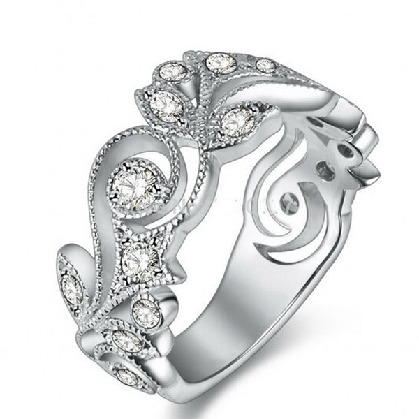 vecalon flower style women fashion jewelry ring simulated diamond cz 925 sterling silver engagement wedding band ring for women, Slivery;golden
vecalon flower style women fashion jewelry ring simulated diamond cz 925 sterling silver engagement wedding band ring for women, Slivery;golden